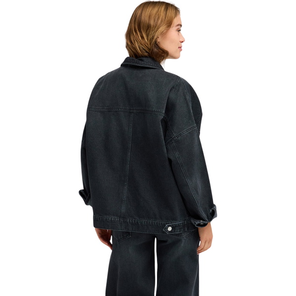 2026 Roxy Womens Salty Horizon Denim Jacket ERJJK03728 - Midnight Vintage